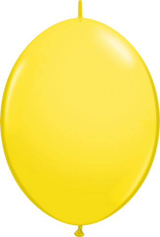 12" Quick Link Yellow Qualatex Quick Link Balloons - 12" Qualatex Latex Quicklink Pink 50 Count - Latex (325x480), Png Download