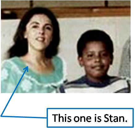 Barack Obama's Family - Barack Obama Mother (437x414), Png Download