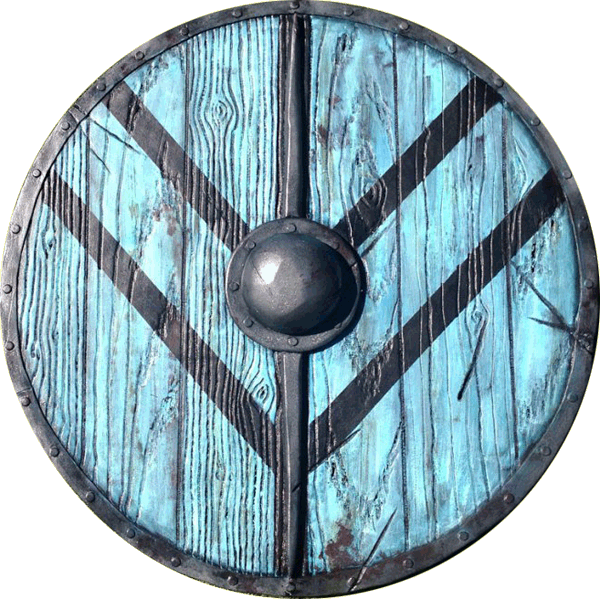 From The Quatro For Protection - Vikings Lagertha Shield (600x600), Png Download