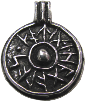 Viking York Good Luck Shield Pendant - Vikings (600x600), Png Download