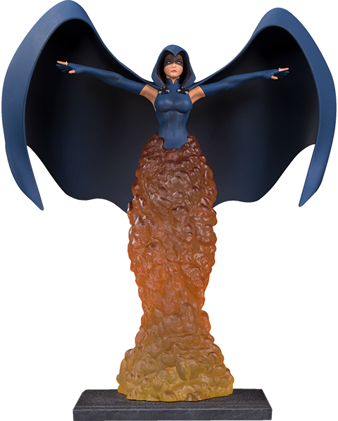 67" Dc Comics Statue Raven - Raven Dc Statue (480x598), Png Download