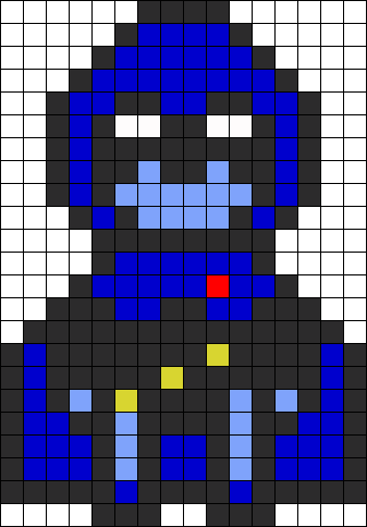 Raven From Teen Titans Perler Bead Pattern / Bead Sprite - Teen Titan Perler Beads (337x484), Png Download
