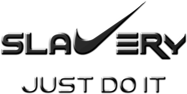 Nike Just Do It Png - Clip Art On Slavery (800x500), Png Download