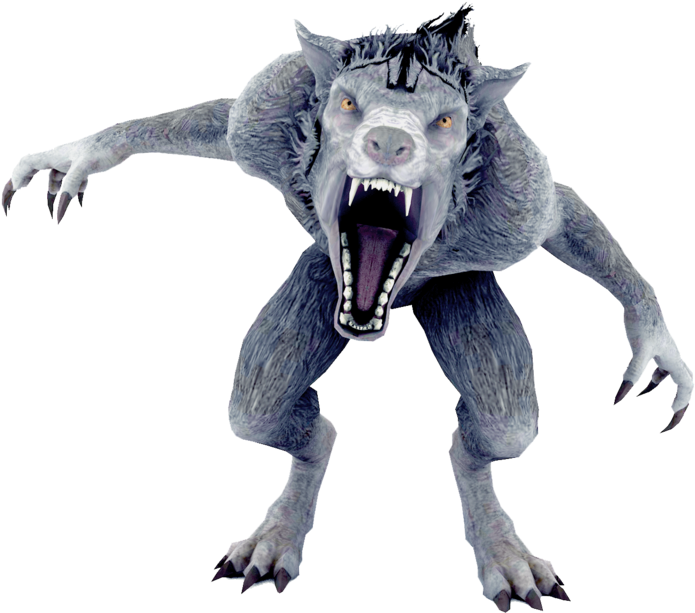 Werewolf Png - 3d Werewolf Png (1024x640), Png Download