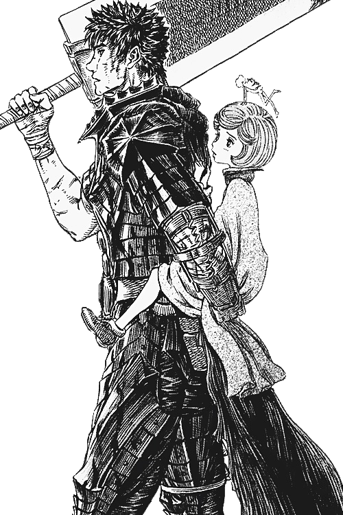 The Progression Of Guts As A Character Inspires Me - Berserk Guts Manga (500x750), Png Download