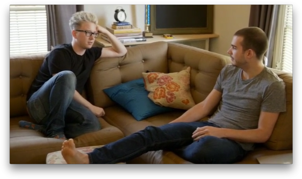 Korey Kuhl Tyler Oakley, Hottest Male Celebrities, - Youtuber (1024x615), Png Download
