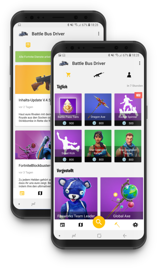 Battle Bus Driver Is A Companion For The Game Fortnite - Iphone (636x1080), Png Download