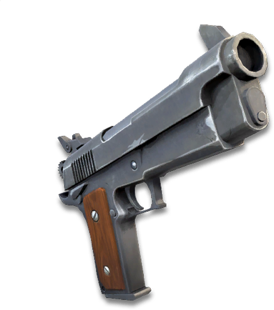 Icon Weapons Sk Vigilante L - Common Pistol Fortnite (480x479), Png Download