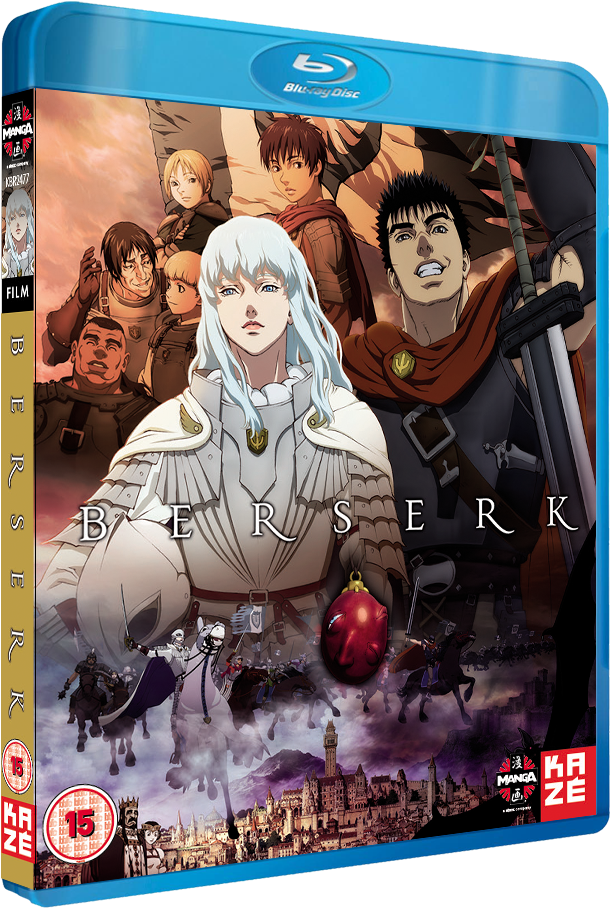 The Lone Mercenary Guts Travels A Land Ravaged By A - Berserk Dvd (734x976), Png Download