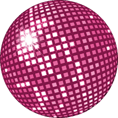 [png] Disco Ball - Pink Disco Ball Png (400x400), Png Download
