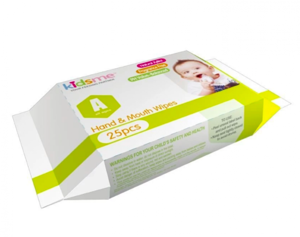 Kidsme Baby Hand - Paper (1000x1231), Png Download