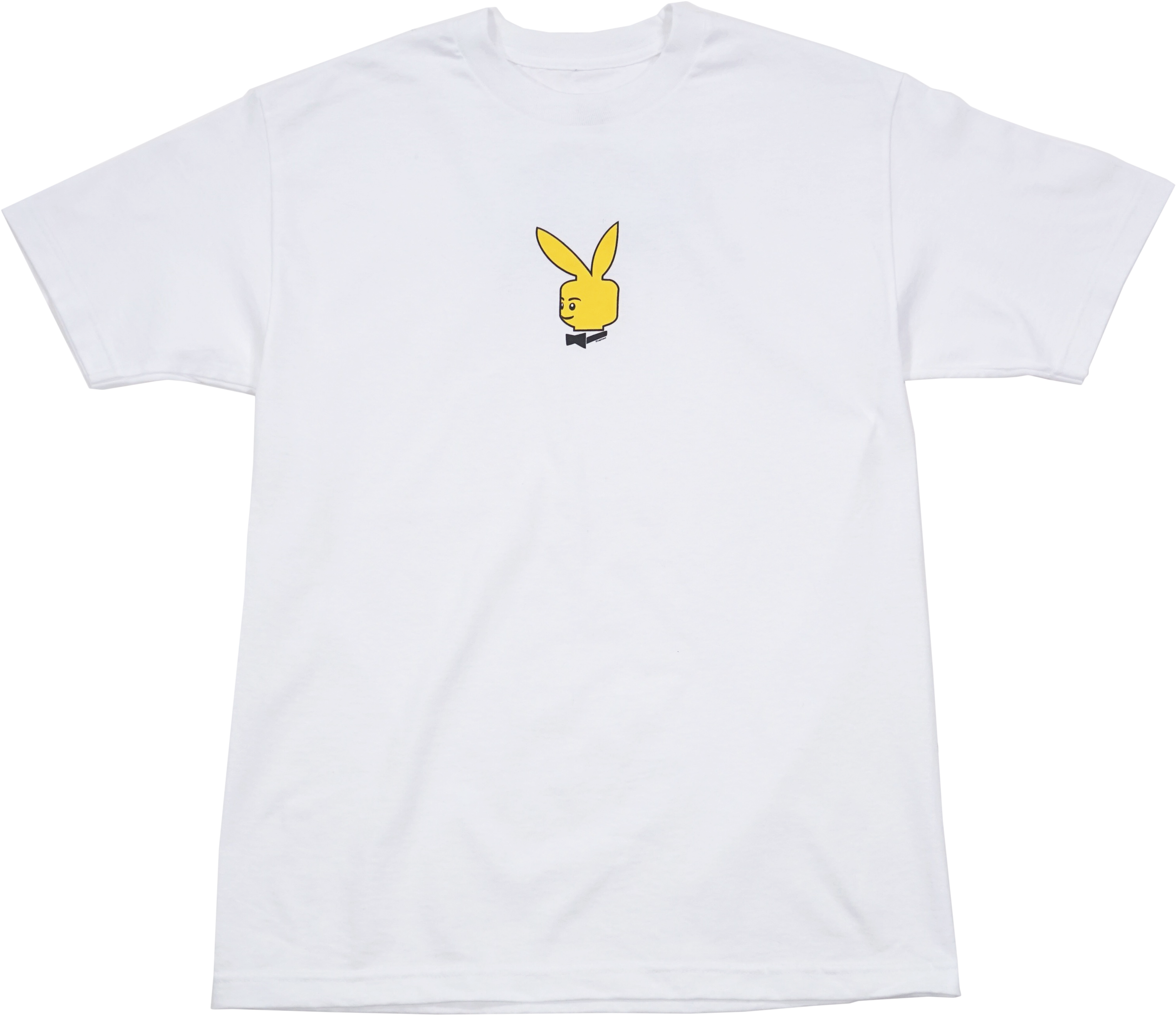 Image Of Lego Bunny White - Hey Fuckface Supreme Tee (2845x2845), Png Download