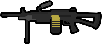Lmg - Light Machine Gun (400x400), Png Download