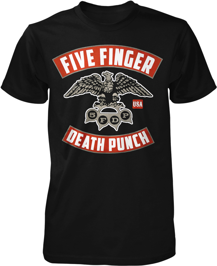 Eagle Knuckle Tee - Five Finger Death Punch Logo (1000x1000), Png Download