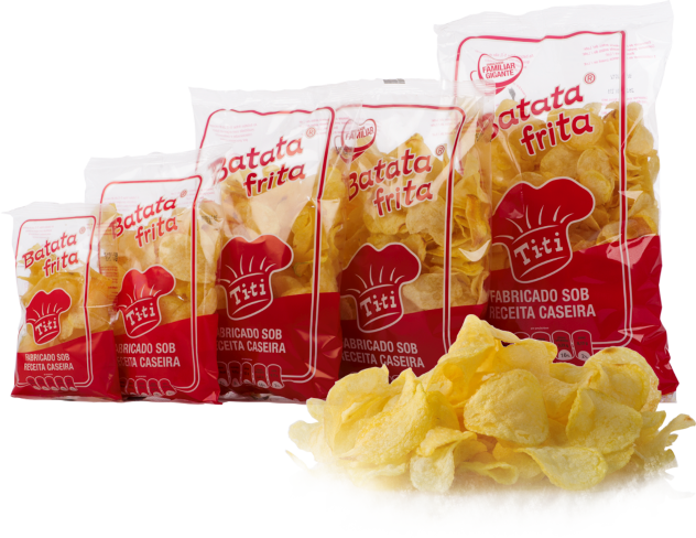 Batata Frita Às Rodelas - Batata Titi (632x488), Png Download