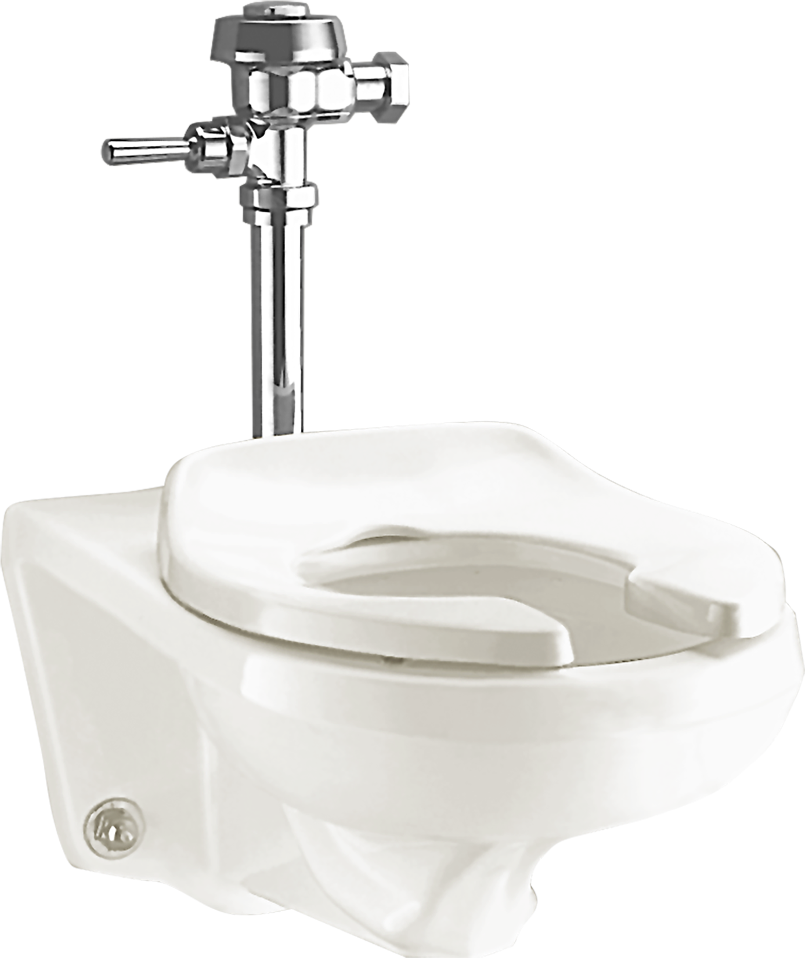 Commercial Toilet With Flushometer (2000x2000), Png Download
