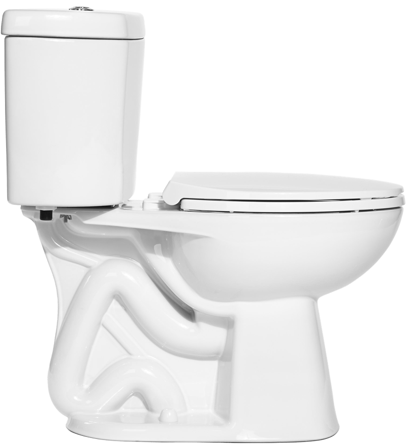 Toilet Bowl Profile (894x904), Png Download