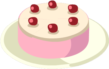 Strawberry Cake - My Last Five Girlfriends (360x360), Png Download