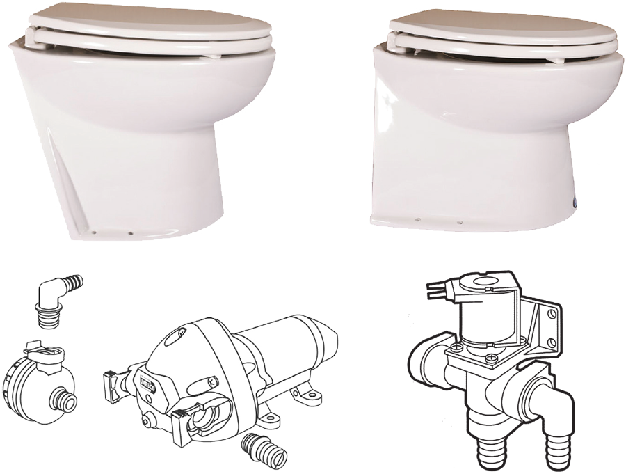 The Deluxe Flush Range Is Jabsco's Newest Offering - Toilet Seat (900x681), Png Download