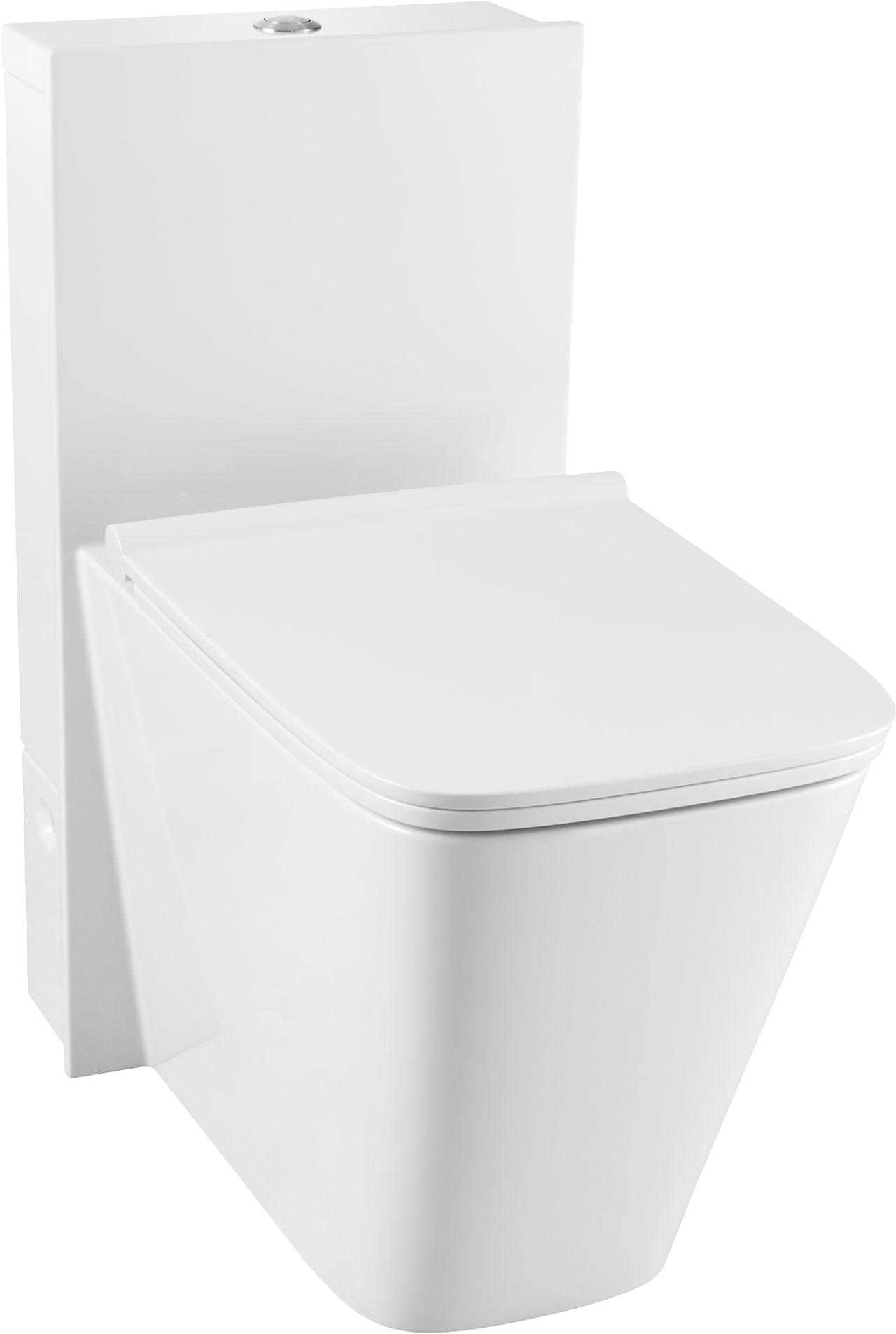 Dxv Modulus Monolith Elongated One-piece Toilet - Saneux Austen Close Coupled Wc (2000x2000), Png Download