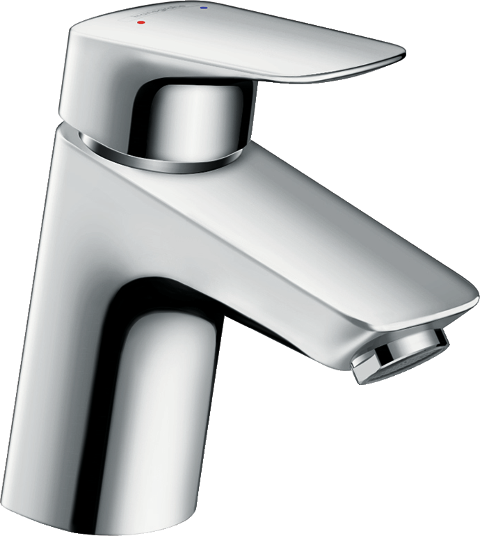 Single-hole Faucet 70, - Hansgrohe Logis 70 Basin Mixer (690x770), Png Download