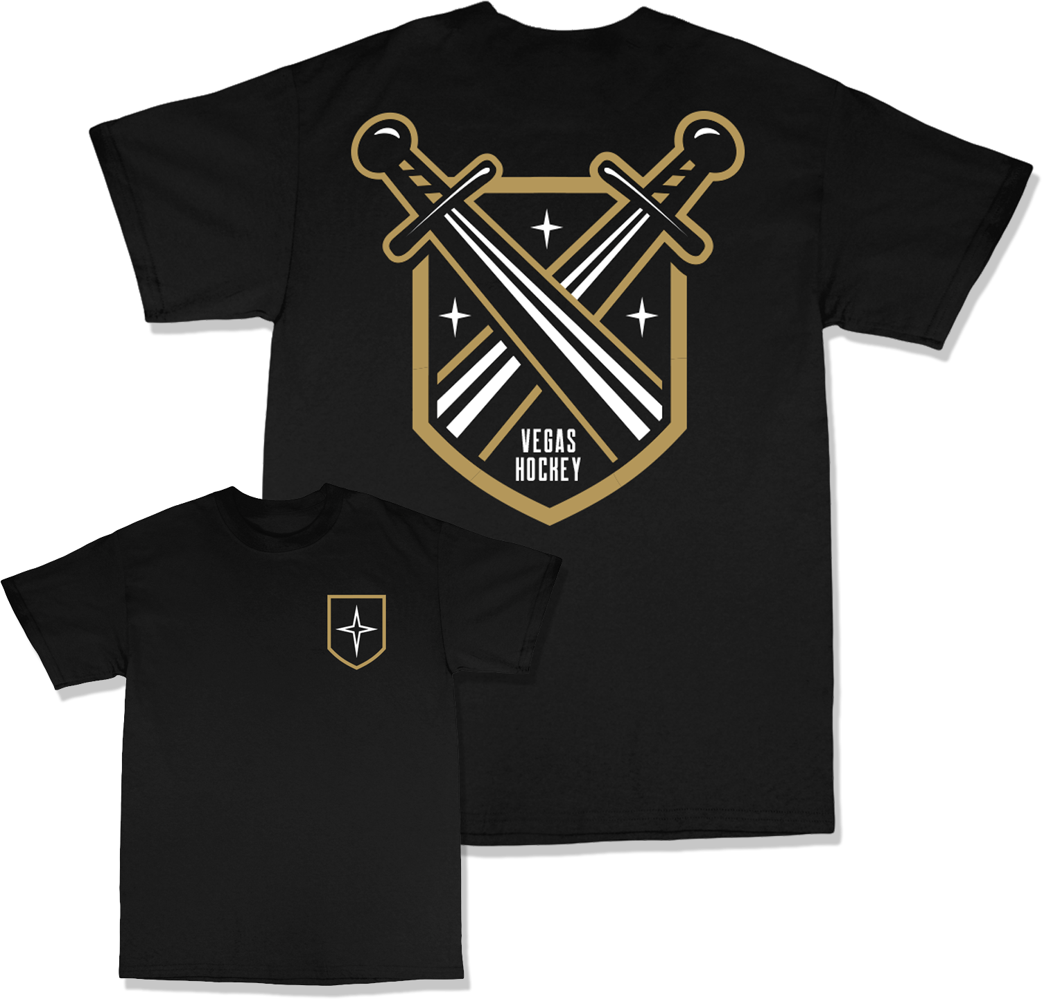 Image Of Shield & Sword T-shirt - Shield (1572x1572), Png Download