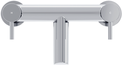 Stirling Modern Bath Mixer Tap (492x410), Png Download