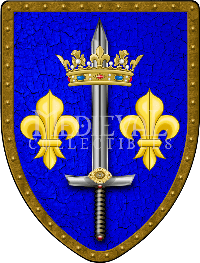 Shield Joan Of Arc (850x850), Png Download