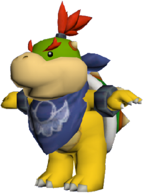Download Zip Archive - Bowser Jr Super Mario Sunshine (750x650), Png Download