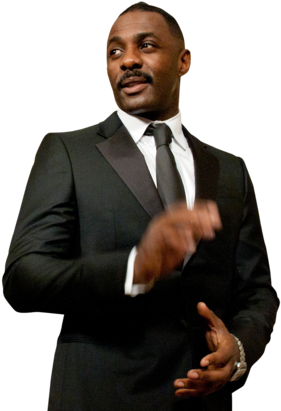 Luther Idris Elba Png (330x412), Png Download