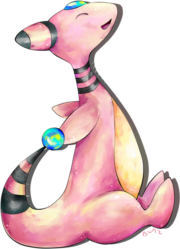 Shiny Ampharos By Iffy-jiffy - Clip Art (752x1063), Png Download