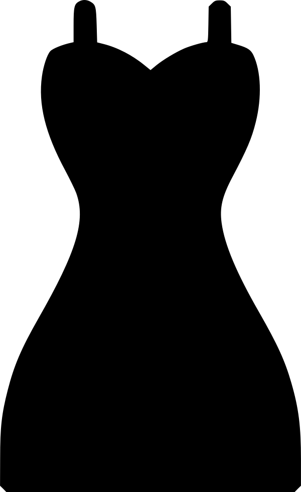 Dresses Comments - Little Black Dress (600x980), Png Download