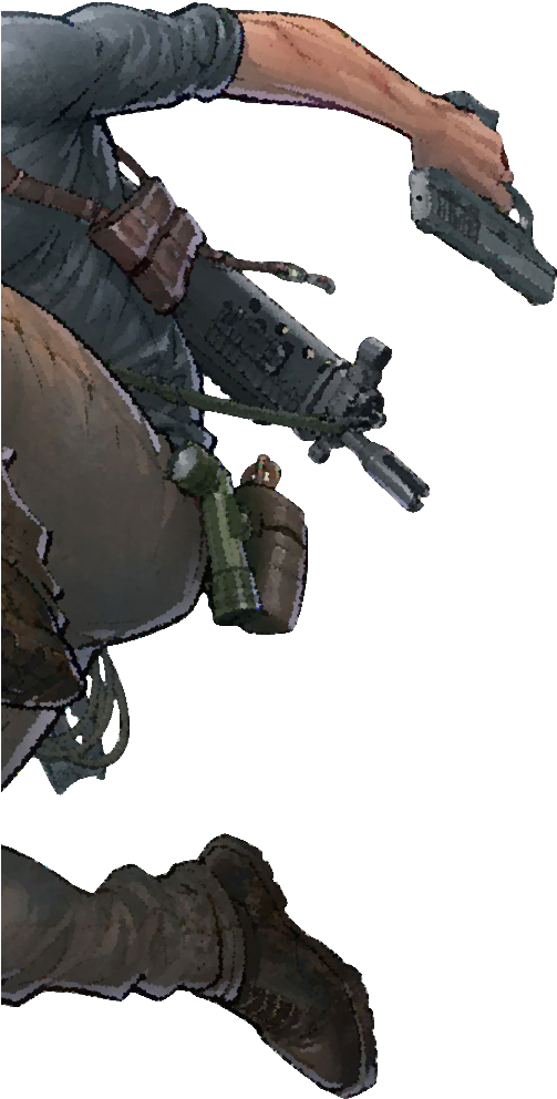 On-rail First Person Shooter In Virtual Reality - Explosive Weapon (550x1030), Png Download