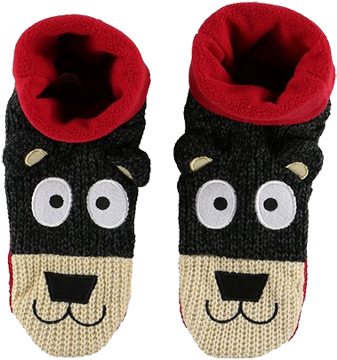 Lazy One Bear Woodland Slipper - Woodlands Slippers Bear (500x500), Png Download