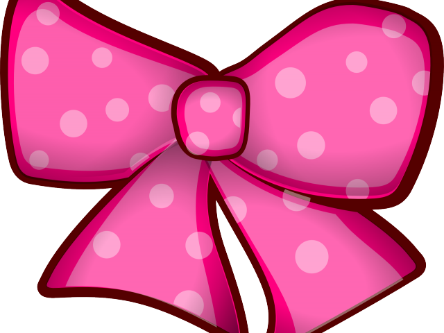 Pink Hair Clipart Minnie Mouse - Ribbon Of Minnie Mouse (640x480), Png Download