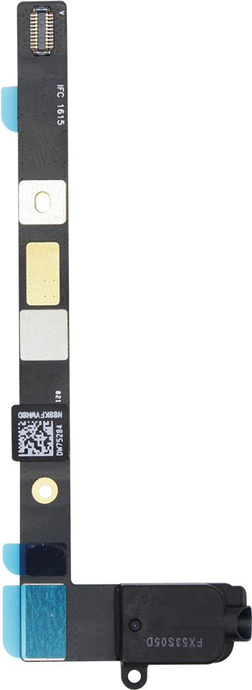 Ipad Mini 4 Earphone Jack Black - Flex Audio Ipad Mini 4 - Inside-pc (1200x1200), Png Download