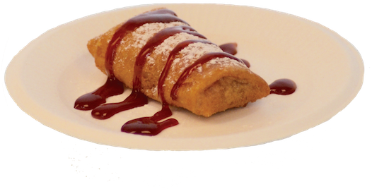 Chimi Cheesecake Burrito - Cheesecake (712x330), Png Download