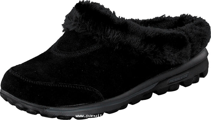 Skechers Embrace Bbk 51462-00 Womens Synthetic Rubber - Shoe (705x401), Png Download