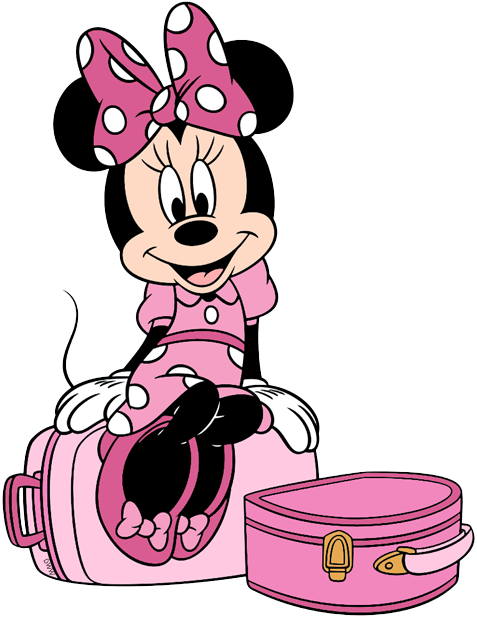 Minnie Mouse Clip Art - Minnie Mouse Clipart (477x618), Png Download