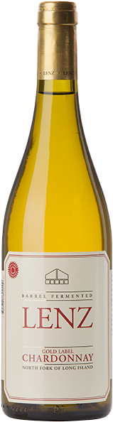 Lenz Gold Label Chardonnay - Gold (600x600), Png Download