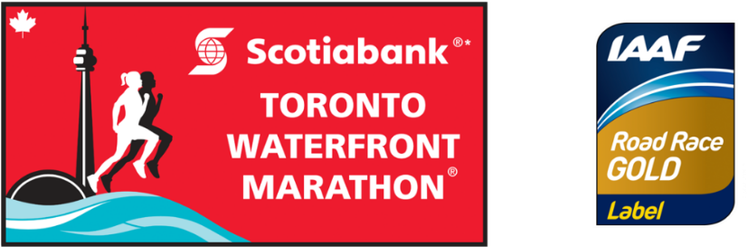 Indeed, Fellow Gold Label Status Events Include Such - Scotiabank Toronto Waterfront Marathon (844x282), Png Download
