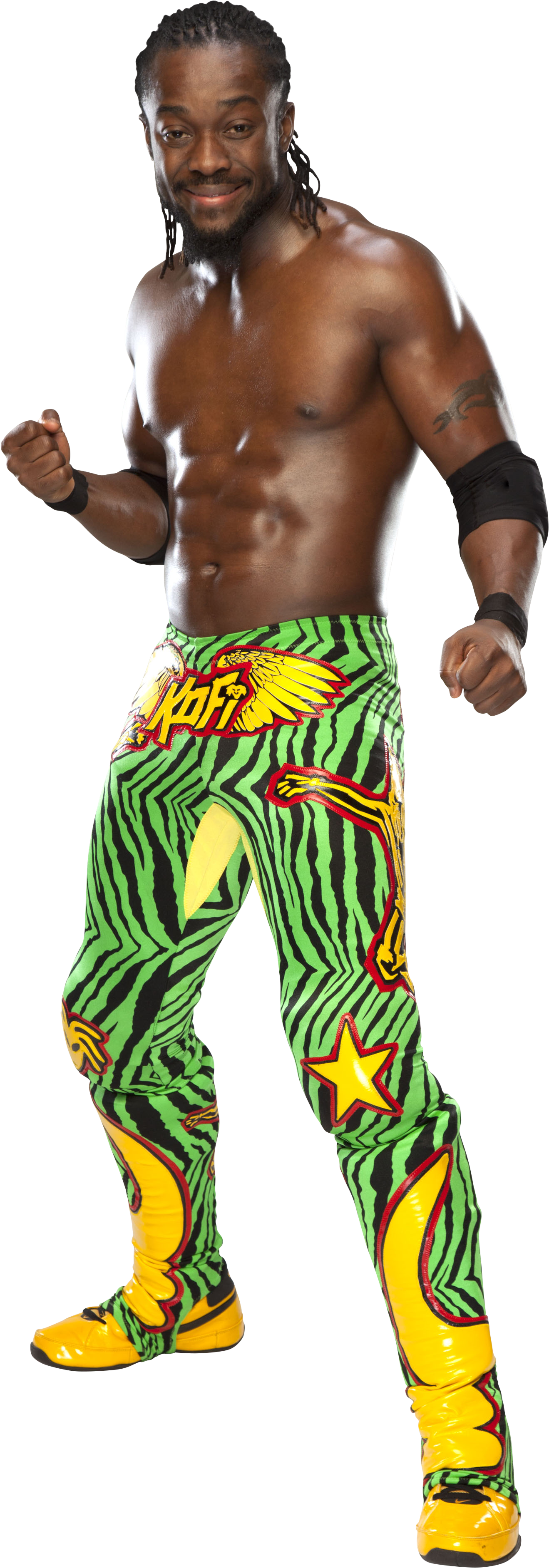Image Kofi Kingston Cutbyjess 12may2014 Png Pro - Wwe Kofi Kingston Full Png (1319x3768), Png Download