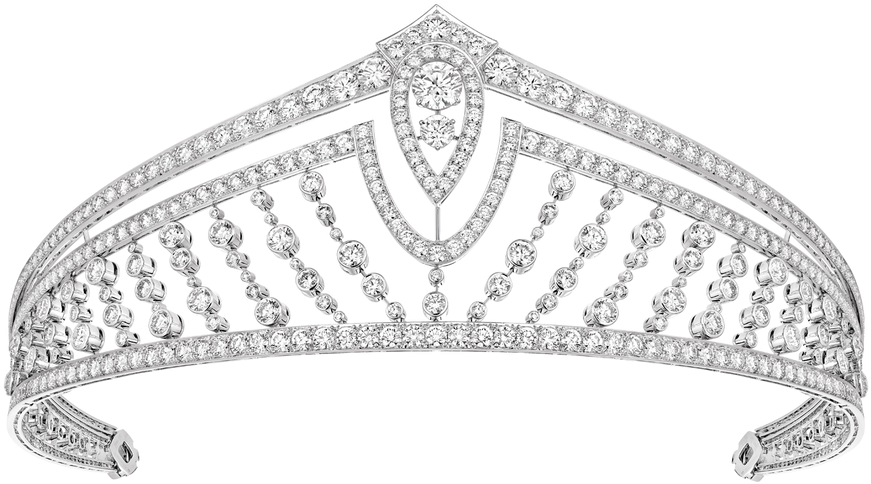 And What Better Way To Welcome 2018 Than With A Diamond - Chaumet Tiara (1076x523), Png Download