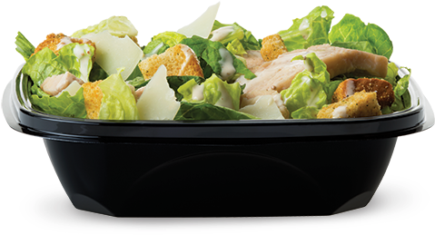 Chicken Caesar Salad - Kum And Go Salad (600x400), Png Download