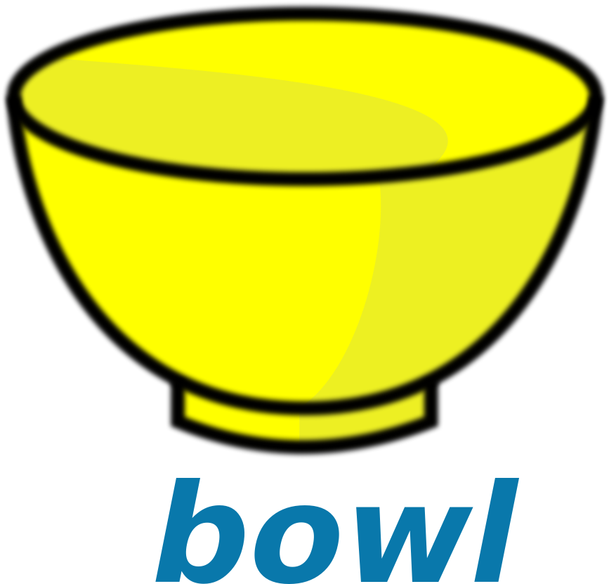 Open - Soup Bowl Clipart Black And White (1000x1000), Png Download