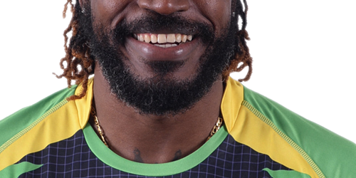 Chris Gayle Signs With Cpl Rival St - Cricket (500x250), Png Download