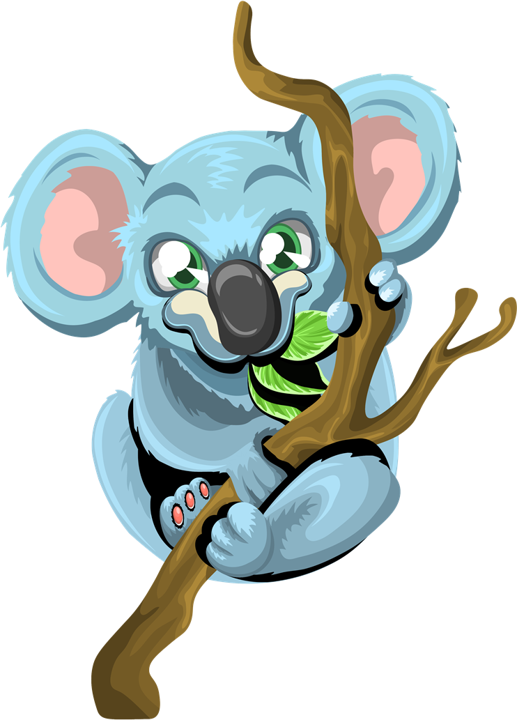 Cute Cartoon Koala Crossbody Bag (800x1070), Png Download