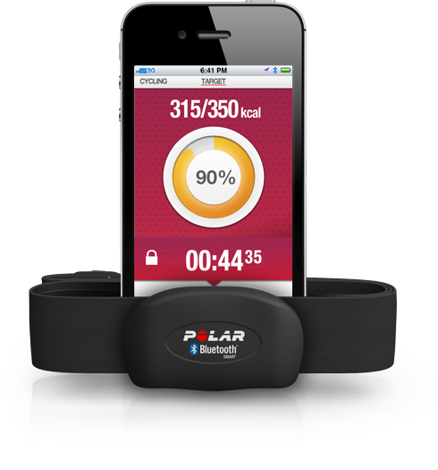 Finland's Polar Is One Of The Most Recognisable Names - Polar H7 - Heart Rate Sensor - M/xxl - Black (490x525), Png Download