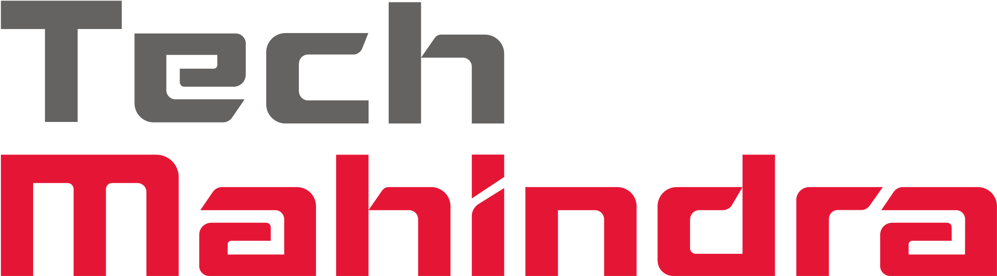 Tech Mahindra Logo - Tech Mahindra Business Services Logo (1000x283), Png Download