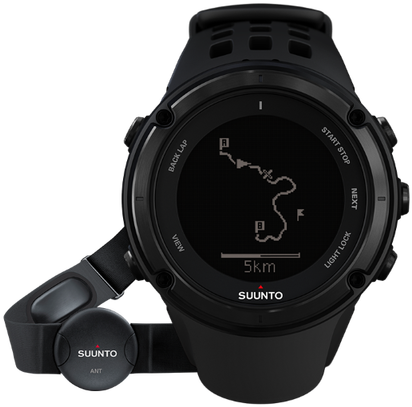 Ambit2 Hr - Black (455x455), Png Download